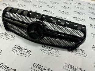Решетка радиатора AMG на Mercedes W176 до рест
