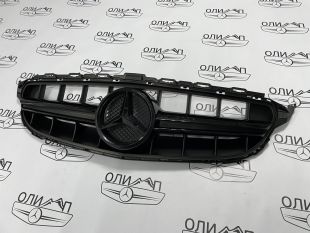 Решетка радиатора AMG 63 W205 черная 